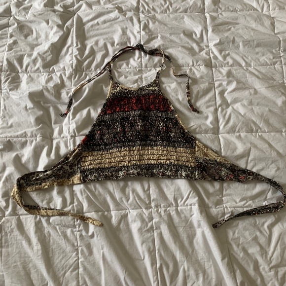 NWOT Never worn Scarf style halter top, stretchy, Exote, Small (Xs-Sm) - Picture 1 of 4